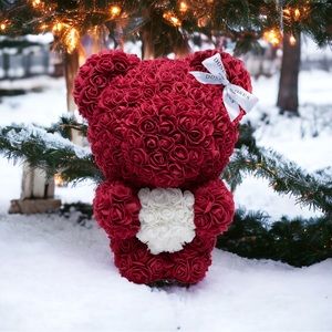 Rose of bear artificial flowers